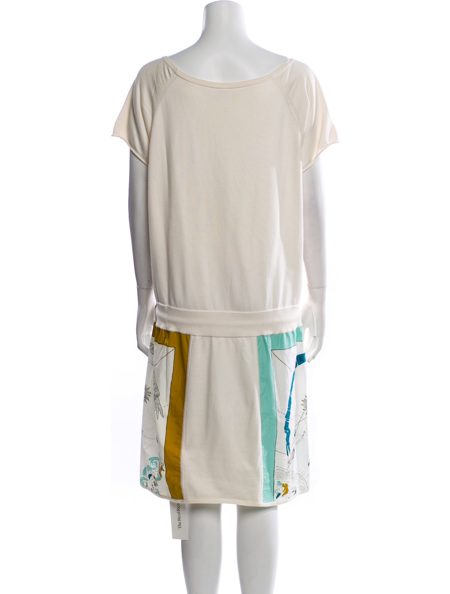 Hermès Silk Knee-Length Dress